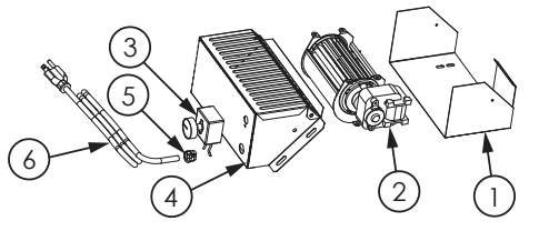 Repair Parts 2 Diagram and Parts List for VG1120-L  US Stove Company Heating Stove